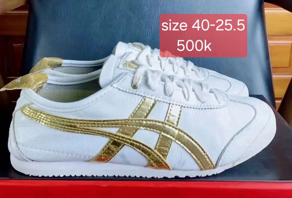 Onitsuka tiger - size 40 chính hãng -  mới 90%