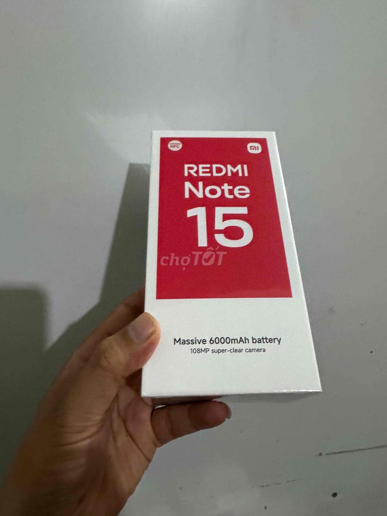 Xiaomi Redmi Note 15 128GB Mới. Mua bán Điện thoại tại Thành phố Buôn Ma Thuột Đắk Lắk được đăng bởi nguyễn Hải hình 1