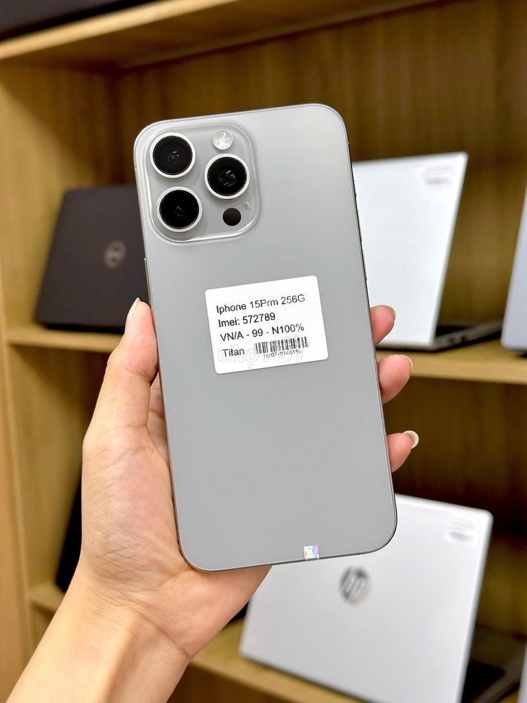 IPhone 15 ProMax 256GB Natural VN/A Pin new 100%. Mua bán Điện thoại tại Quận Liên Chiểu Đà Nẵng được đăng bởi Gia Minh Shop hình 1