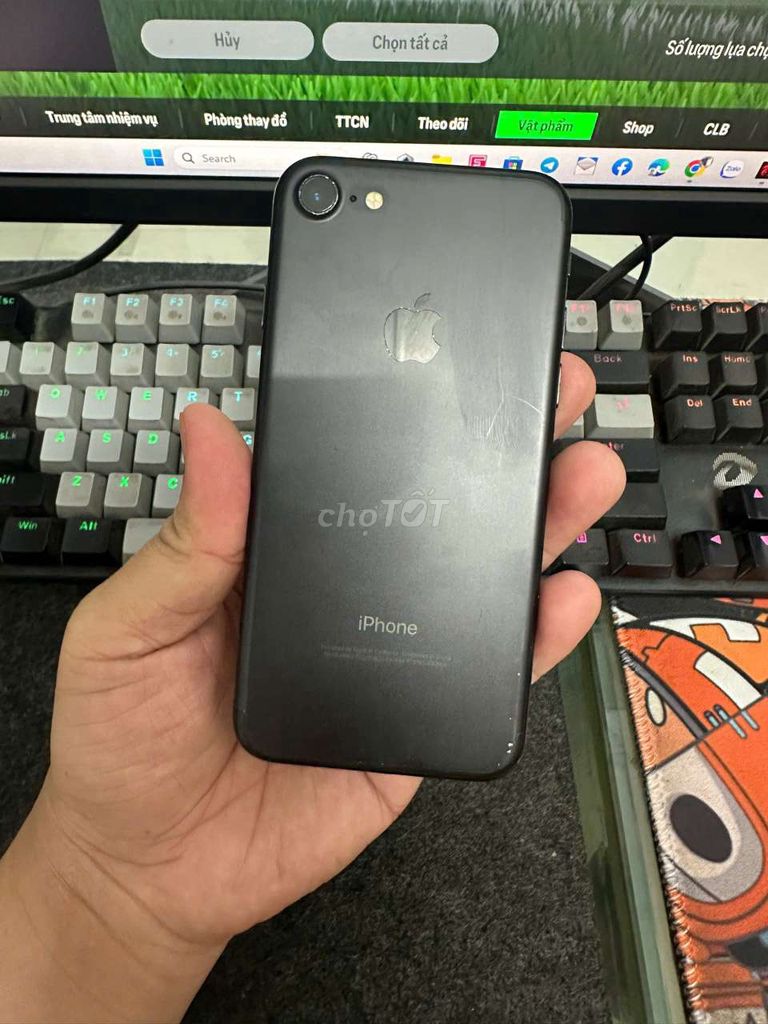 Apple iPhone 7 32GB Đen 100%. Mua bán Điện thoại tại Huyện Hóc Môn Tp Hồ Chí Minh được đăng bởi Sand Store  hình 1