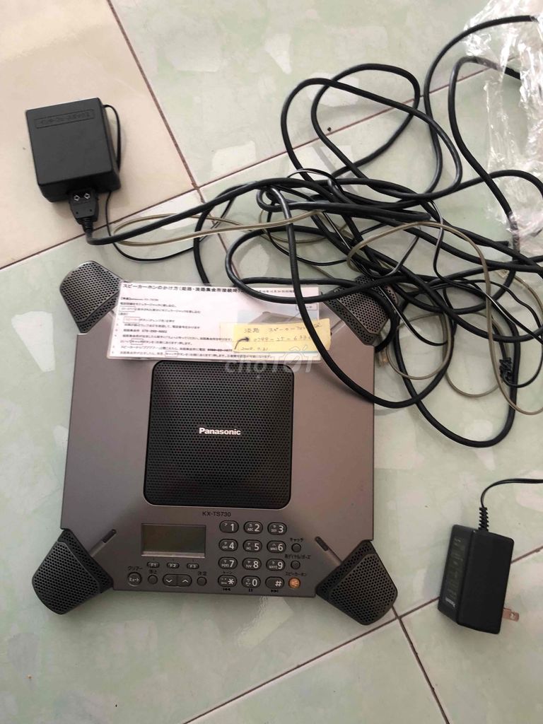 Điện thoại hội nghị Panasonic KX-TS730 Xám. Mua bán Điện thoại tại Huyện Hóc Môn Tp Hồ Chí Minh được đăng bởi Út hình 1