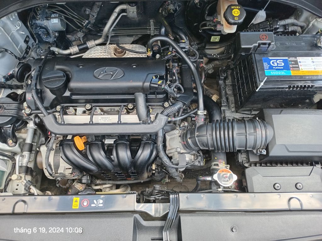 Hyundai Accent 2018 1.4 MT Bạc, bản đủ. Mua bán Ô tô tại Thành phố Long Xuyên An Giang được đăng bởi Thanh Kim  hình 8