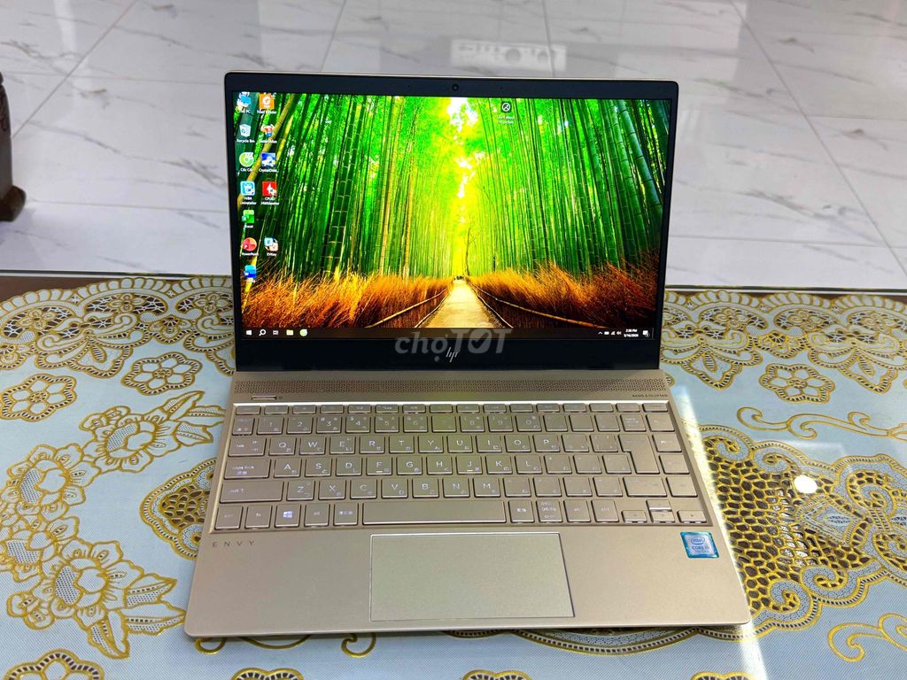 HP ENVY 13 gold i5-7200U/8GB/512GB PIN hơn 3H. Mua bán Laptop tại Quận Hải An Hải Phòng được đăng bởi LAPTOP PC UY TÍN NGON BỔ RẺ hình 1