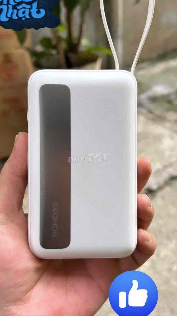 Sạc dự phòng Romoss 10000mAh sạc nhanh. Mua bán Phụ kiện (Màn hình, Chuột...) tại Quận Ba Đình Hà Nội được đăng bởi Minh Dao hình 1