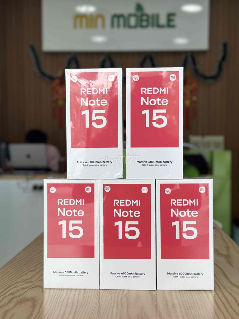 Redmi Note 15 6/128 ⚡️Newseal ⚡️BH chính hãng  ⚡️. Mua bán Điện thoại tại Quận Ngô Quyền Hải Phòng được đăng bởi TRAN SONG HA hình 1