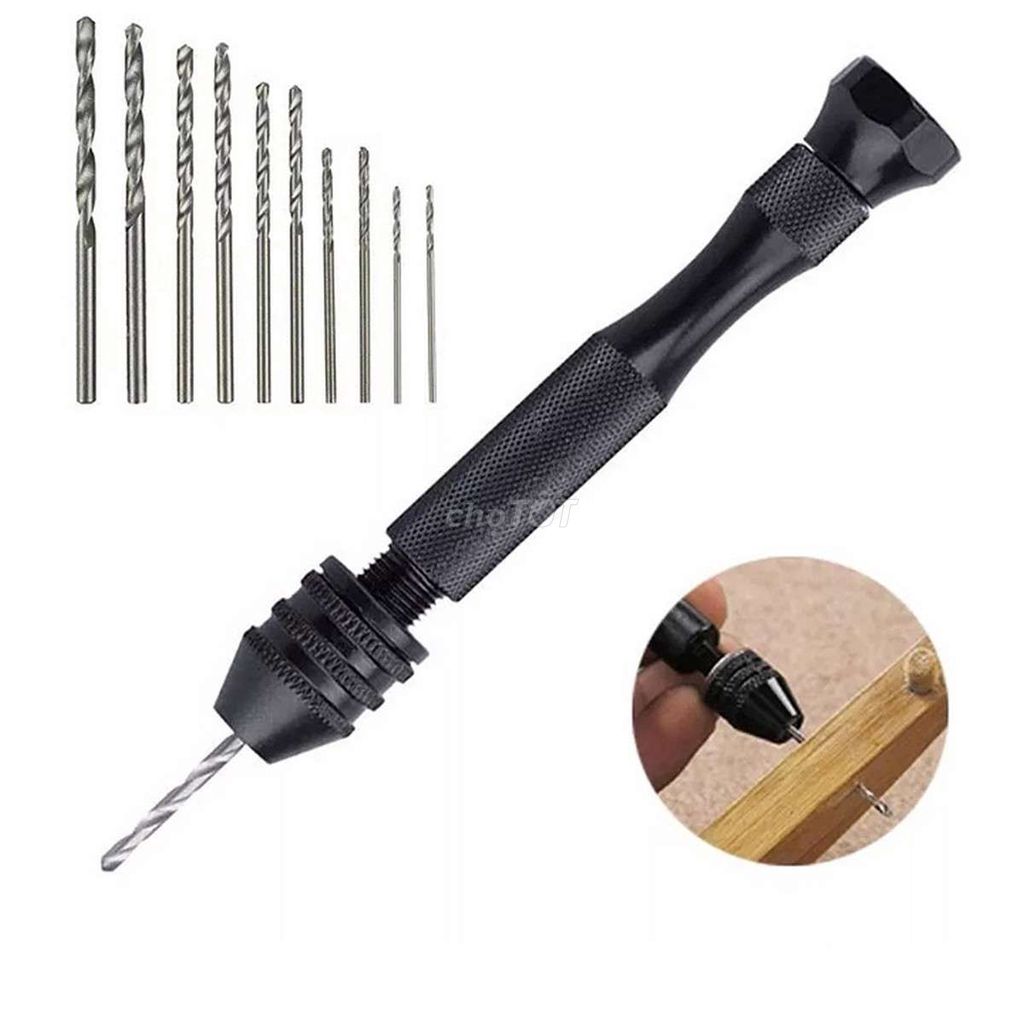 Dụng Cụ Khoan Cầm Tay Và 10 Mũi Khoan Đa Năng. Mua bán Đồ chuyên dụng, Giống nuôi trồng tại Thành phố Biên Hòa Đồng Nai được đăng bởi Phạm Quỳnh hình 1