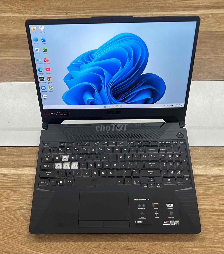 Asus TUF FX506HC i5-11400H 8GB 512GB RTX 3050. Mua bán Laptop tại Quận Bình Tân Tp Hồ Chí Minh được đăng bởi Laptop Gaming Store  hình 1