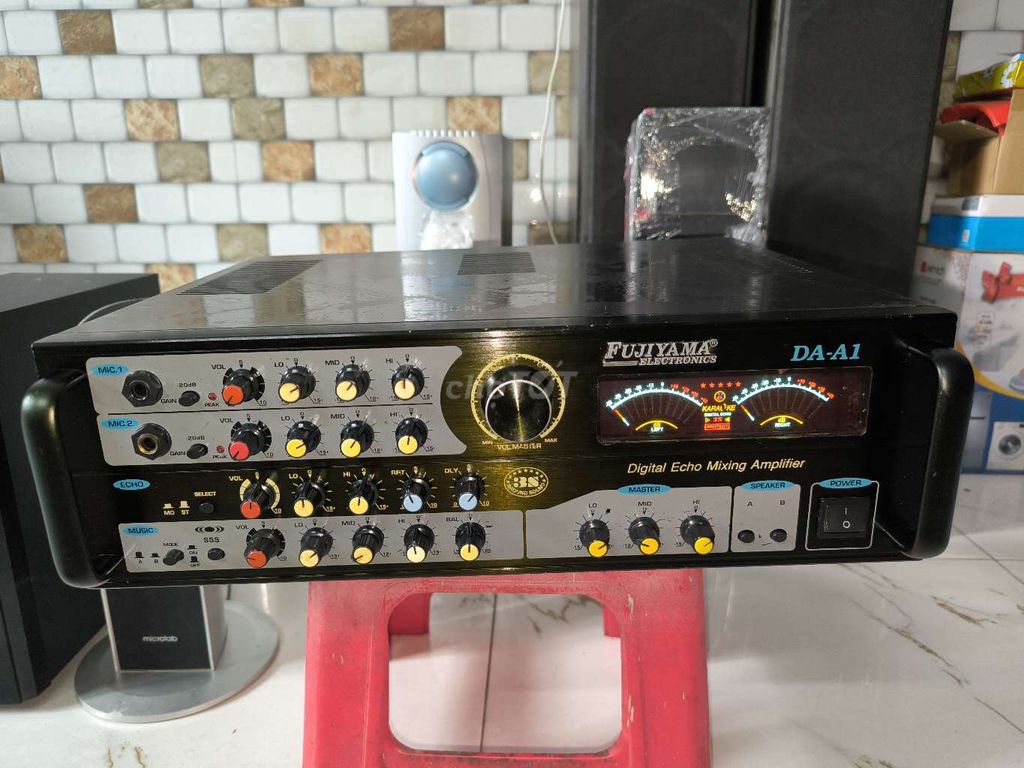 Amply karaoke Fujiyama DA-A1 Đen 8 sò. Mua bán Tivi, Âm thanh tại Quận Bình Tân Tp Hồ Chí Minh được đăng bởi nam hình 1