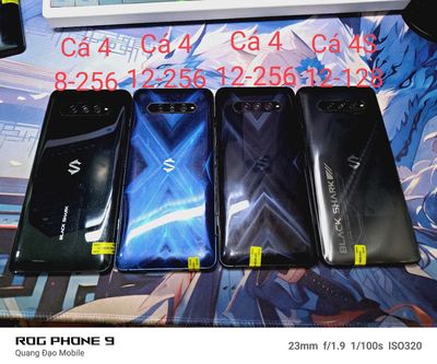 Black Shark 4/4S bản 8-256, 12-256, 12-128