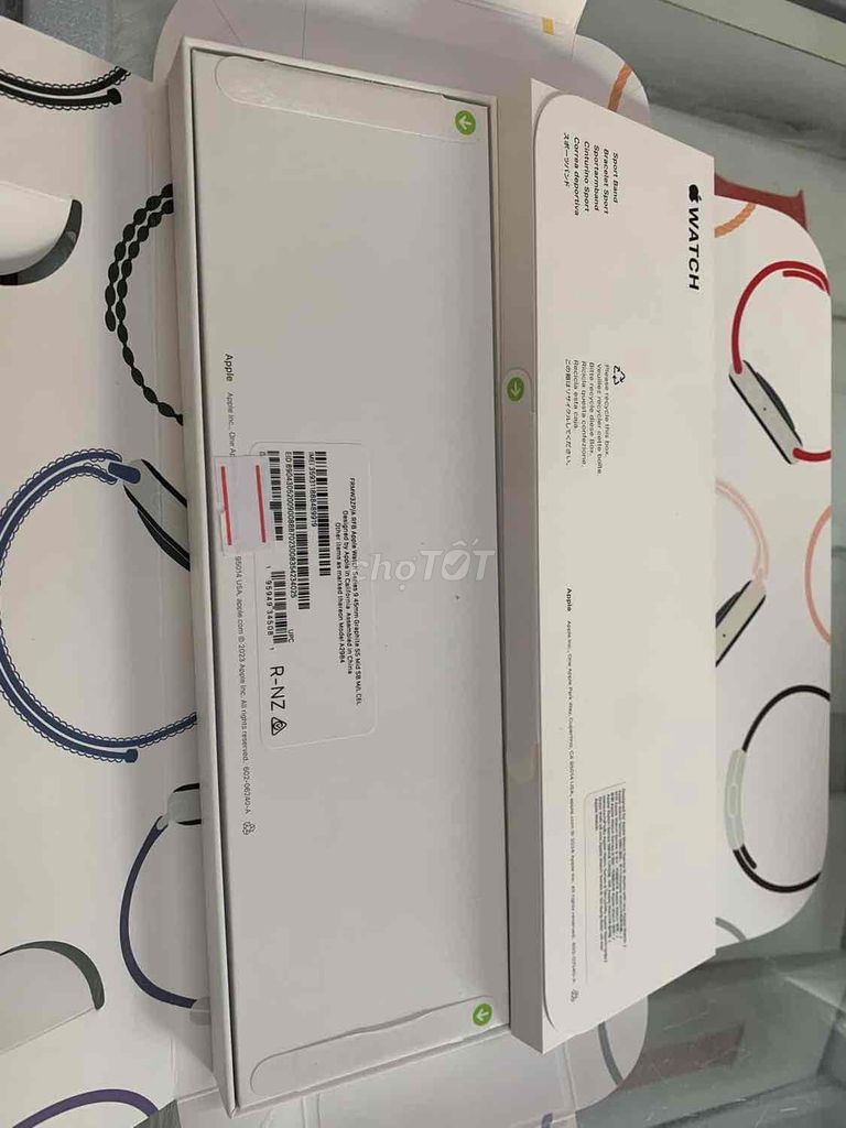 apple watch sr9:45 Thép đen mới newseal Esim lte