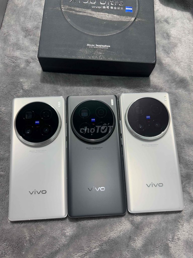 Vivo X100 ULTRA 16/512GB zin áp màu titan đẹp. Mua bán Điện thoại tại Thành phố Vĩnh Long Vĩnh Long được đăng bởi Duy Kha MOBILE hình 1