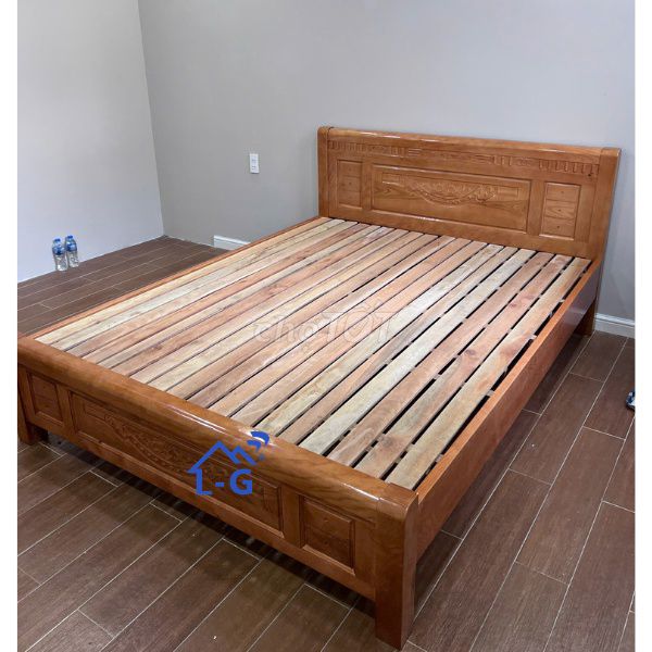 GIƯỜNG GỖ SỒI%GIƯỜNG GỖ SỒI@@GIƯỜNG GỖ SỒI!!GIƯỜNG. Mua bán Giường, chăn ga gối nệm tại Thành phố Thủ Dầu Một Bình Dương được đăng bởi NỘI THẤT LÂM GIA PHÁT  hình 1