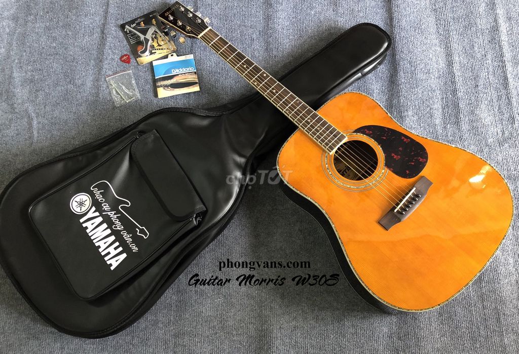 0373908628 - Guitar Morris W30S tặng phụ kiện