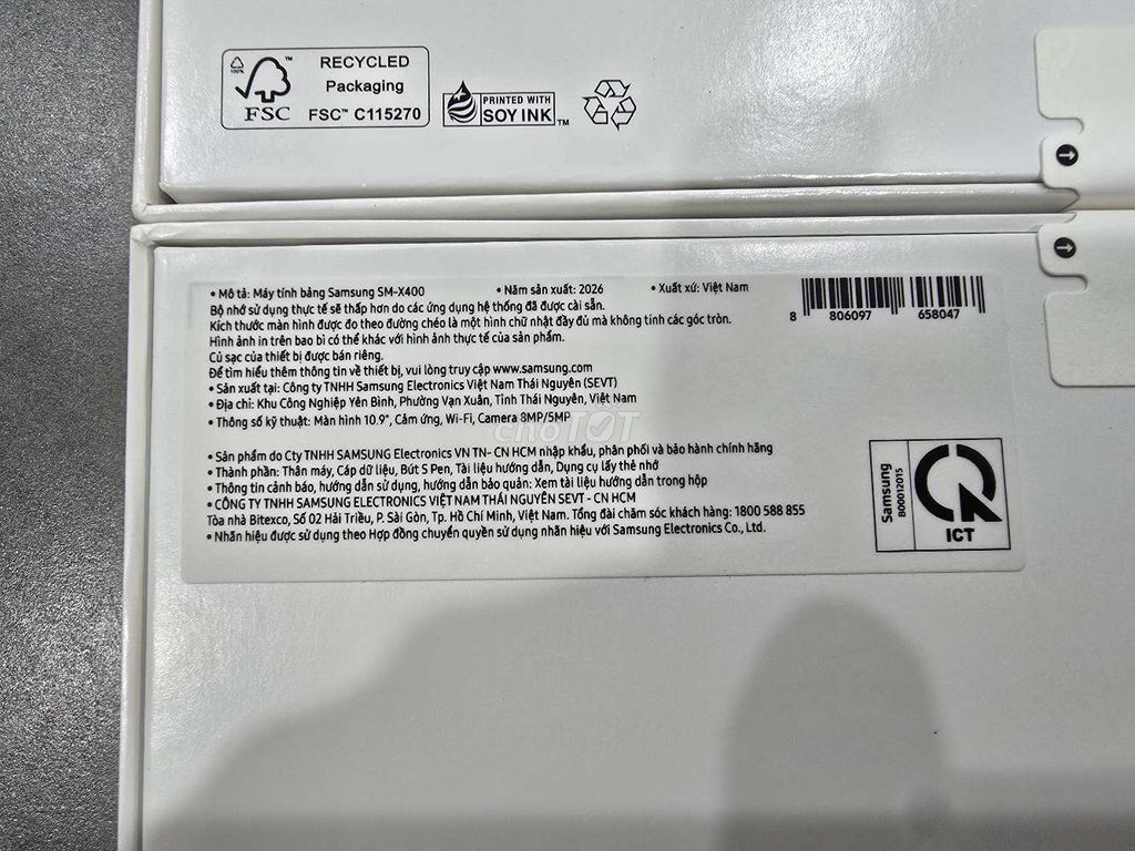 Samsung Tab S10 Lite Wifi 6GB/128GB New seal. Mua bán Máy tính bảng tại Quận Cầu Giấy Hà Nội được đăng bởi Thanh Lâm hình 3