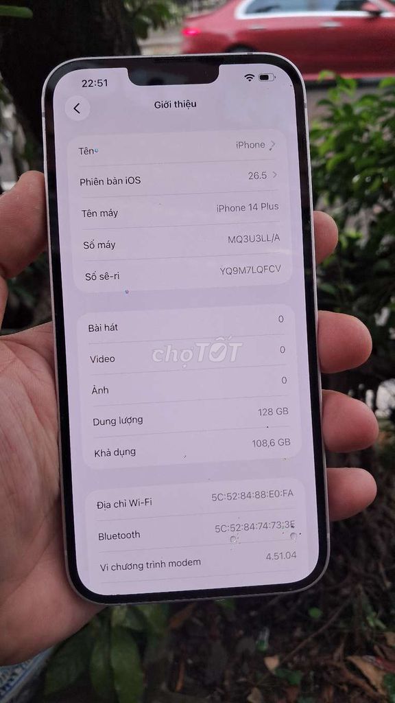 Apple iPhone 14 Plus. Mua bán Điện thoại tại Quận Hai Bà Trưng Hà Nội được đăng bởi bùi hữu liêm  hình 1