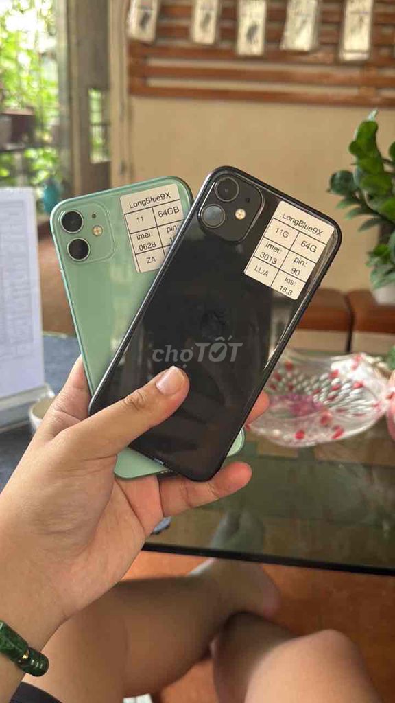 Apple iPhone 11 64GB Đen, Xanh lá. Mua bán Điện thoại tại Quận Cầu Giấy Hà Nội được đăng bởi Long blue 9x hình 1
