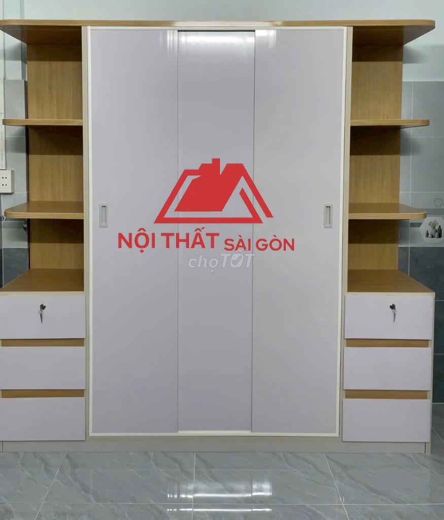 Tủ quần áo Nhựa Đài Loan 1m8x1m85x45cm . Mua bán Tủ, kệ gia đình tại Huyện Hóc Môn Tp Hồ Chí Minh được đăng bởi Cửa Hàng Nội Thất hình 1