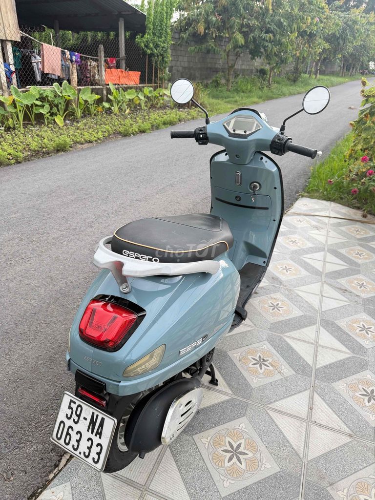 Vespa 50cc 2023 синий скутер