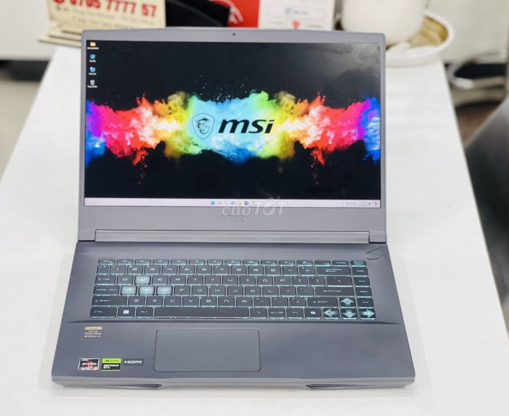 MSI Bravo 15  R5 7535HS Ram 16Gb Bảo Hành 2/2026