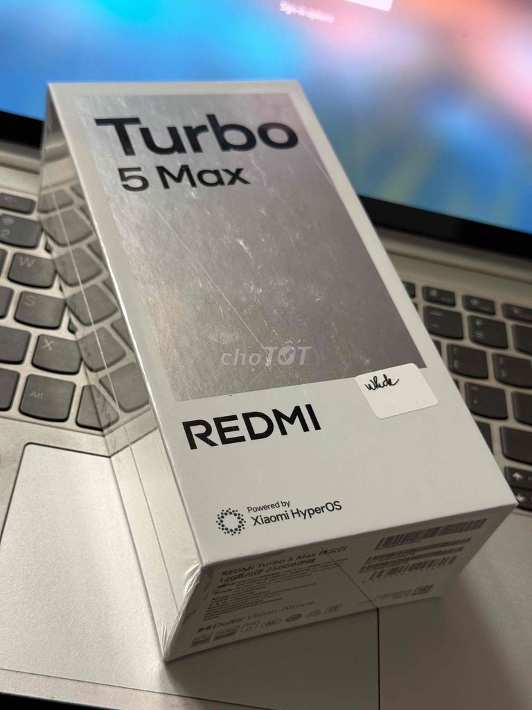 Xiaomi Redmi Turbo 5 Max ram 12/256GB trắng new. Mua bán Điện thoại tại Quận Bình Tân Tp Hồ Chí Minh được đăng bởi PK UY TÍN hình 1