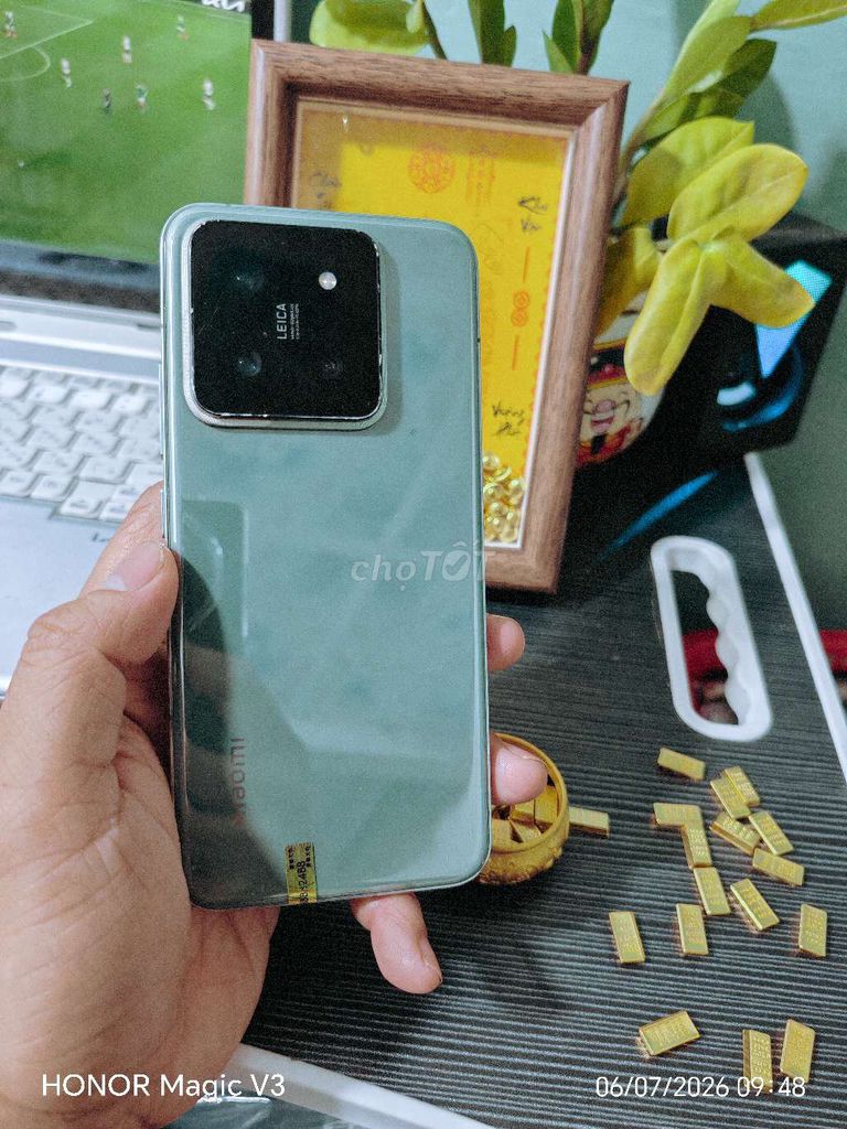 Xiaomi 14 Snapdragon 8 Gen 3 Xanh. Mua bán Điện thoại tại Thành phố Thủ Đức Tp Hồ Chí Minh được đăng bởi Nguyễn Long Hoàng hình 1