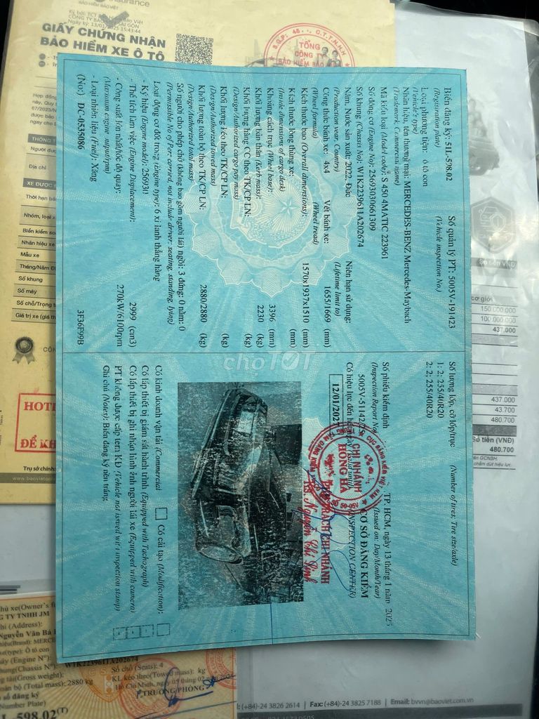 MAYBACH S450 SX 2022 - 8000KM. Mua bán Ô tô tại Thành phố Thủ Đức Tp Hồ Chí Minh được đăng bởi DƯƠNG MINH KHA hình 16