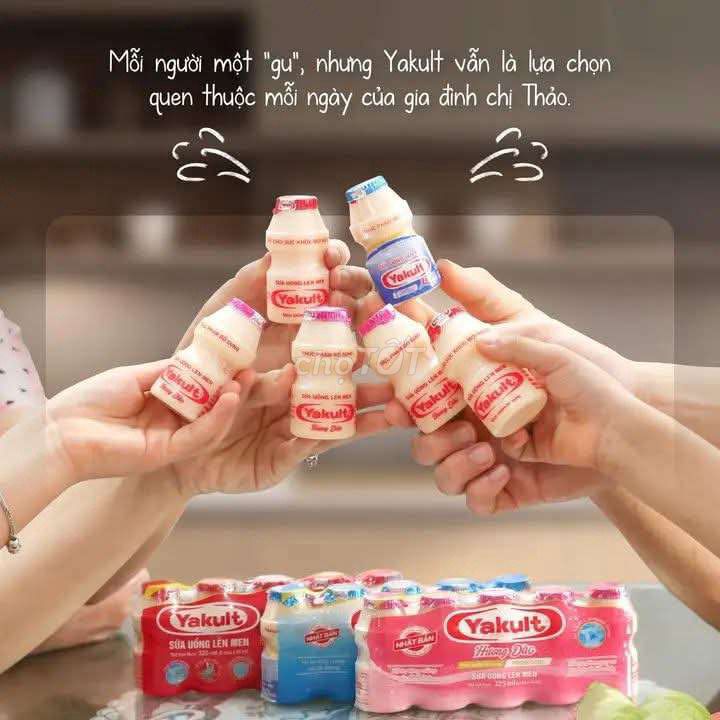 Sữa uống lên men Yakult 3 vị. Mua bán Đồ ăn, thực phẩm và các loại khác tại Quận Tân Phú Tp Hồ Chí Minh được đăng bởi Lin Nhi hình 1
