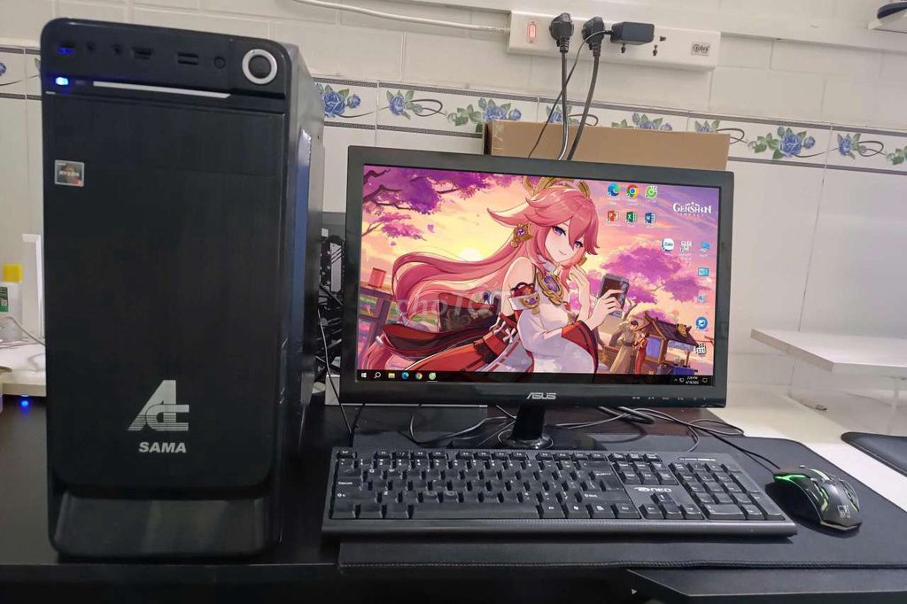 Bộ PC I5, Ram 8GB, Ssd 240GB, Màn Hình 20 inch. Mua bán Máy tính để bàn tại Thành phố Sóc Trăng Sóc Trăng được đăng bởi Liêu Phước An hình 1