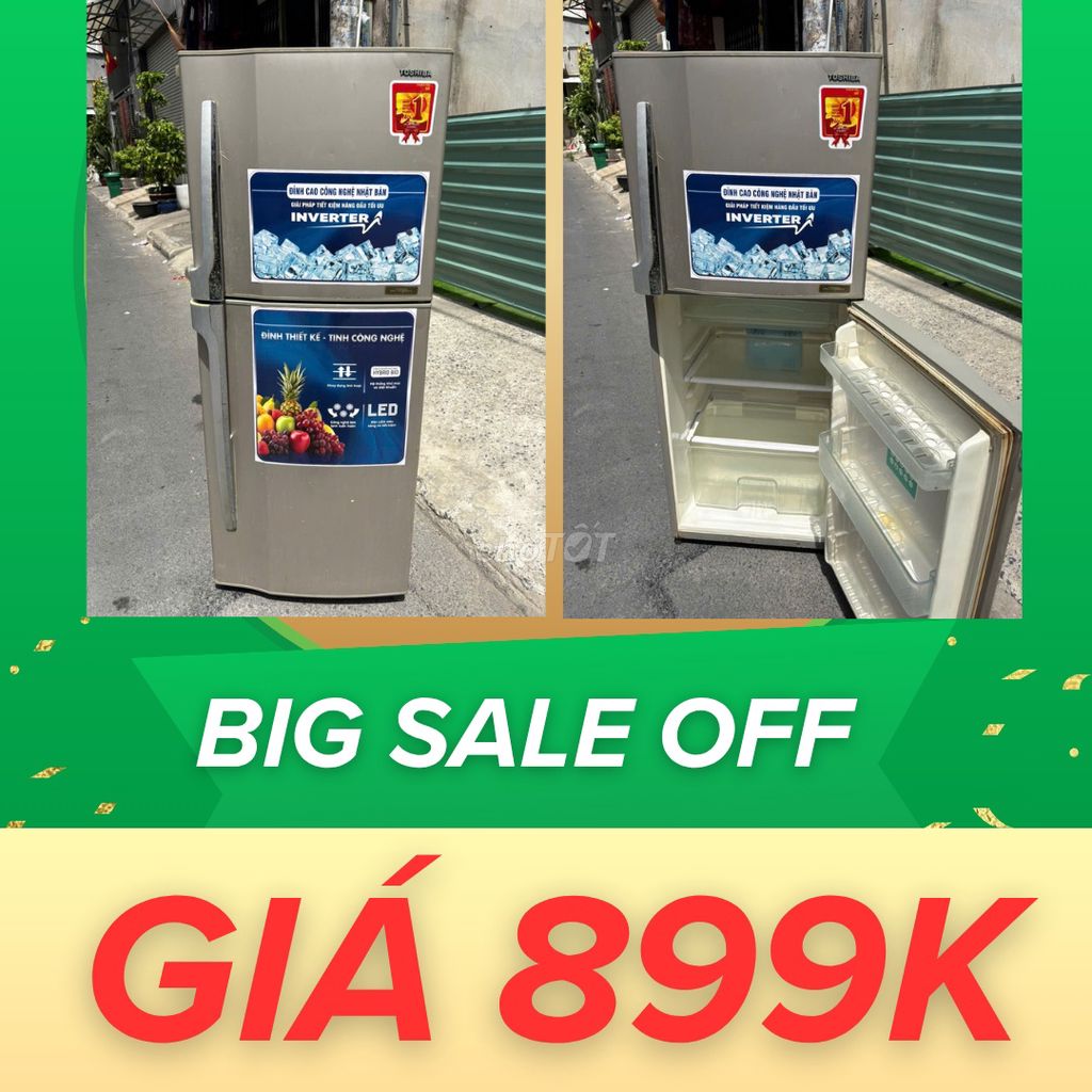 🚨TỦ LẠNH TOSHIBA 180L- GIÁ CHỈ 899K- CÓ BẢO HÀNH 🚨. Mua bán Tủ lạnh tại Quận Tân Phú Tp Hồ Chí Minh được đăng bởi Nam Tiến  hình 1