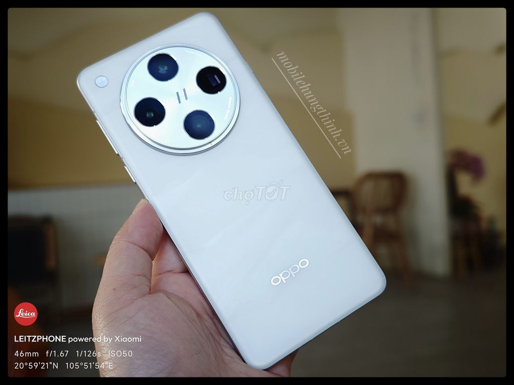 Oppo Find X8Pro 512GB Trắng đẹp xuất sắc , kèm PK. Mua bán Điện thoại tại Quận Hoàng Mai Hà Nội được đăng bởi mobilehungthinh hình 1