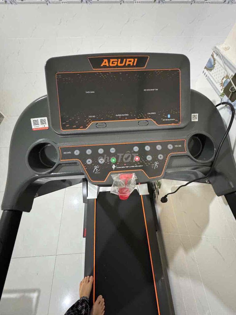Máy chạy bộ Aguri Đen Gần như mới. Mua bán Đồ thể thao, Dã ngoại tại Huyện Long Thành Đồng Nai được đăng bởi DƯƠNG CÔNG THÂN hình 1