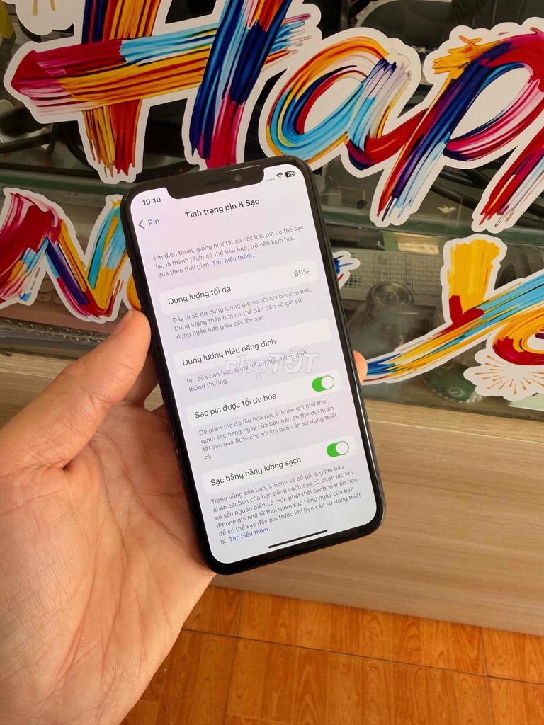 Apple iPhone X 256GB Đen. Mua bán Điện thoại tại Thành phố Buôn Ma Thuột Đắk Lắk được đăng bởi Ngọc Mai Mobile hình 1