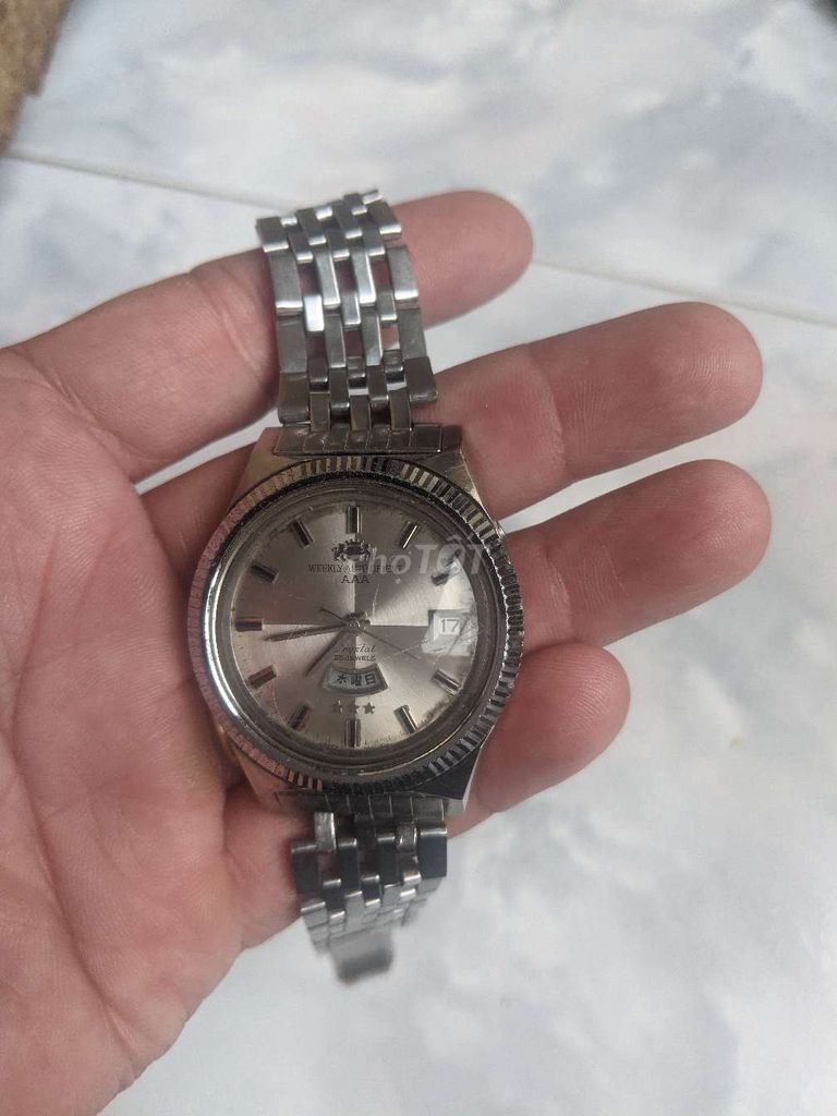 Orient automatic 3sao Nhật lịch cười