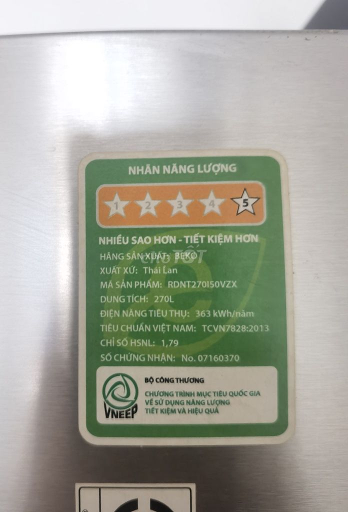 Thay tủ nên dư bán tủ lạnh beko 2 cánh. Mua bán Tủ lạnh tại Thành phố Thủ Đức Tp Hồ Chí Minh được đăng bởi Anh Hùng hình 6
