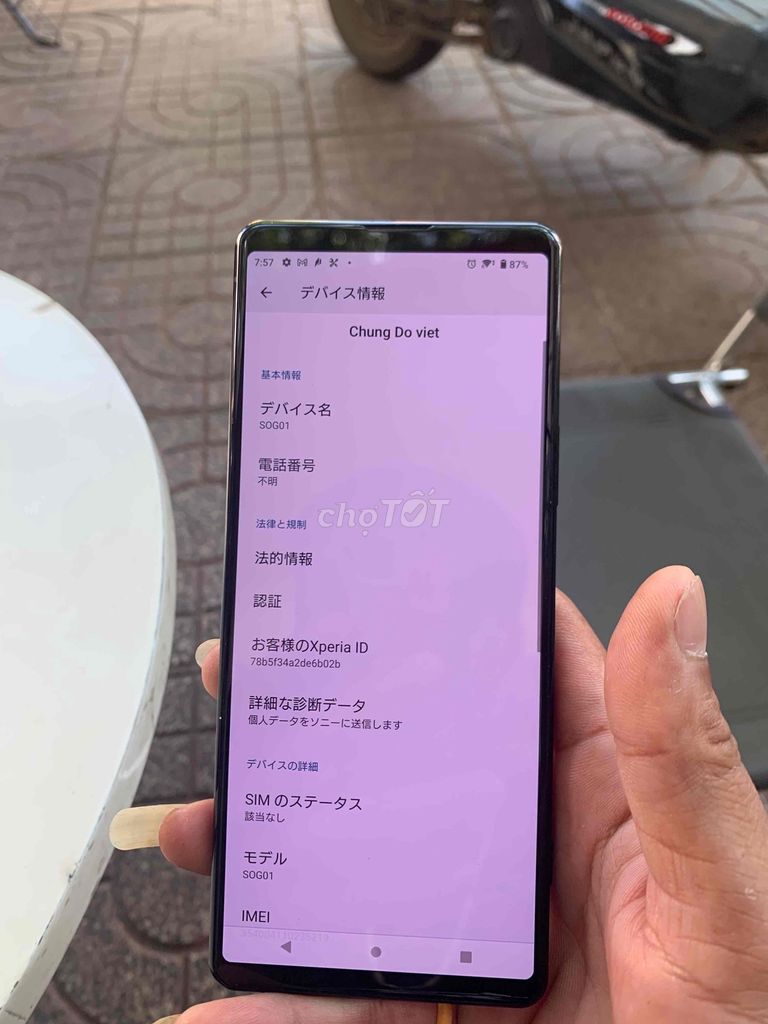 Sony Xperia 5 II Đen Đã sử dụng. Mua bán Điện thoại tại Thành phố Buôn Ma Thuột Đắk Lắk được đăng bởi Người Vận Chuyển hình 1