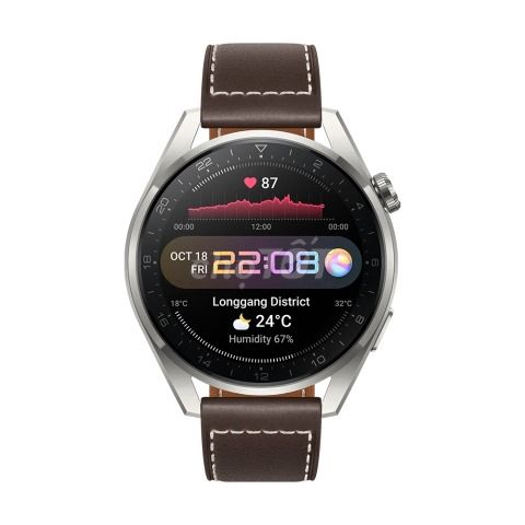 Huawei Watch 3 PRO Kính Shappire, Viền Titan, Gốm