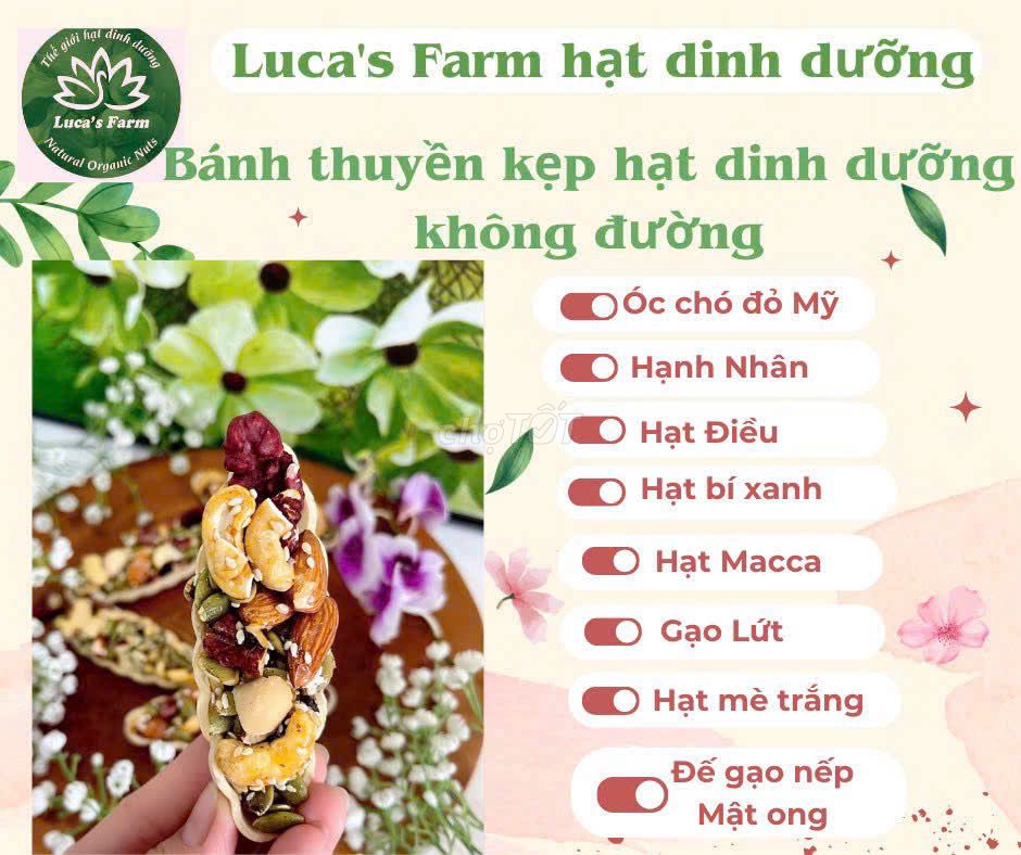 Sỉ lẻ Bánh hạt dinh dưỡng ăn kiêng không đường. Mua bán Đồ ăn, thực phẩm và các loại khác tại Quận Gò Vấp Tp Hồ Chí Minh được đăng bởi Cẩm Trà hình 6