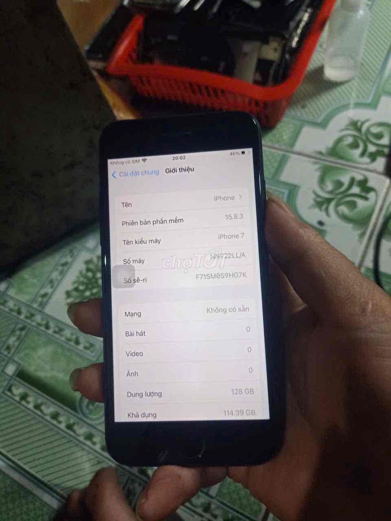 iPhone 7 128GB Đen. Mua bán Điện thoại tại Huyện Long Thành Đồng Nai được đăng bởi Tuấn trần hình 1