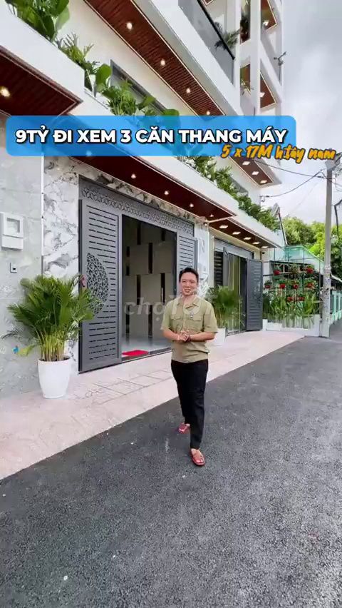 Bán Nhà Phố Có Thang Máy Ngang 5m - Giá 9.5 Tỷ