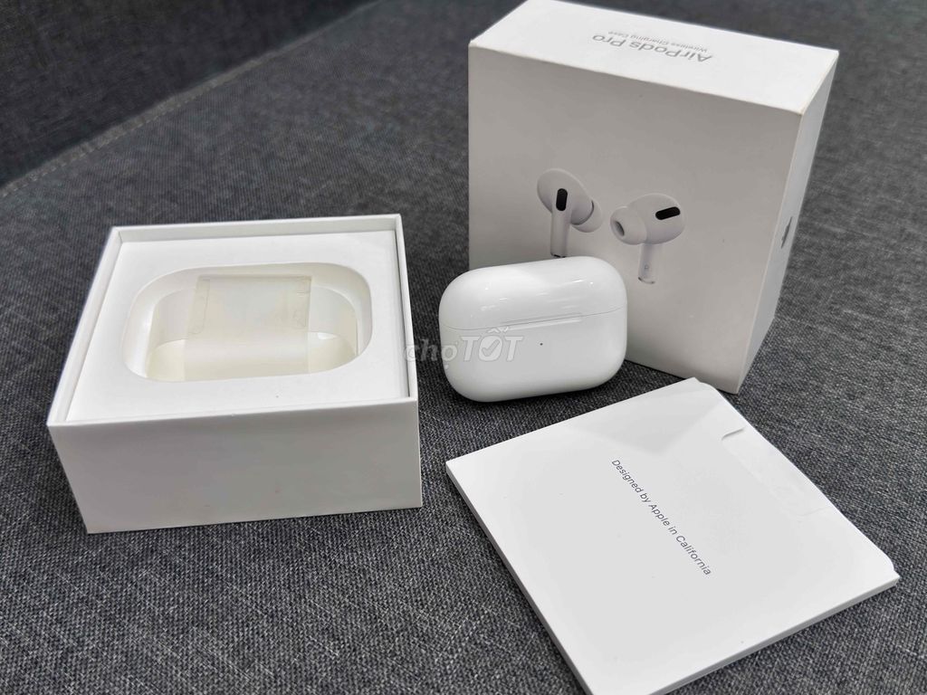 Tai nghe Apple AirPods Pro 1 Trắng Đã sử dụng. Mua bán Tivi, Âm thanh tại Quận Bình Thạnh Tp Hồ Chí Minh được đăng bởi Tuân Nguyễn hình 1