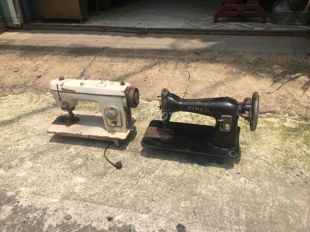 2 đầu máy may decỏ
