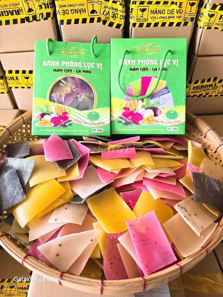 Bánh phồng Lục vị Năm Căn. Mua bán Đồ ăn, thực phẩm và các loại khác tại Quận Phú Nhuận Tp Hồ Chí Minh được đăng bởi Hà Nhi Cao hình 1