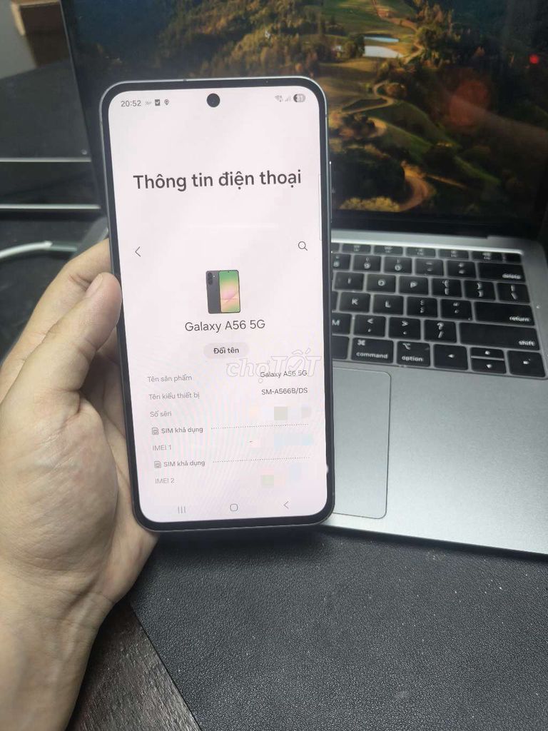 Samsung A56 5G Xám Đã sử dụng. Mua bán Điện thoại tại Quận 10 Tp Hồ Chí Minh được đăng bởi TTT Mobile  hình 1