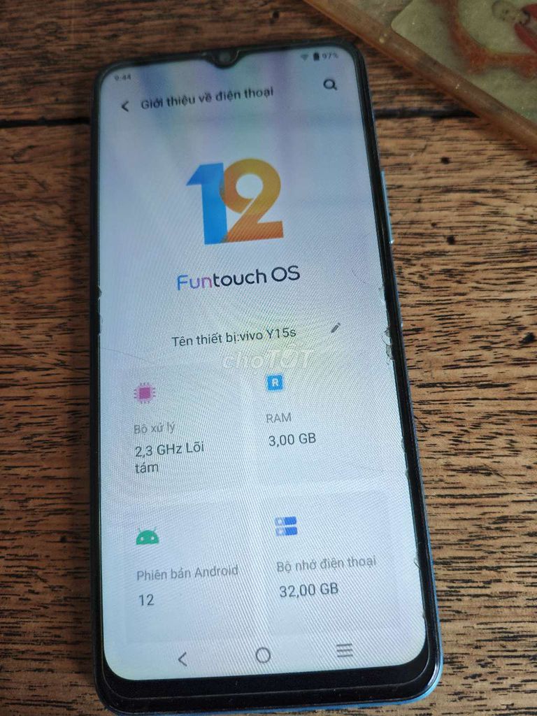 Vivo Y15s 3GB/32GB Xanh. Mua bán Điện thoại tại Quận Liên Chiểu Đà Nẵng được đăng bởi tan nguyen hình 1