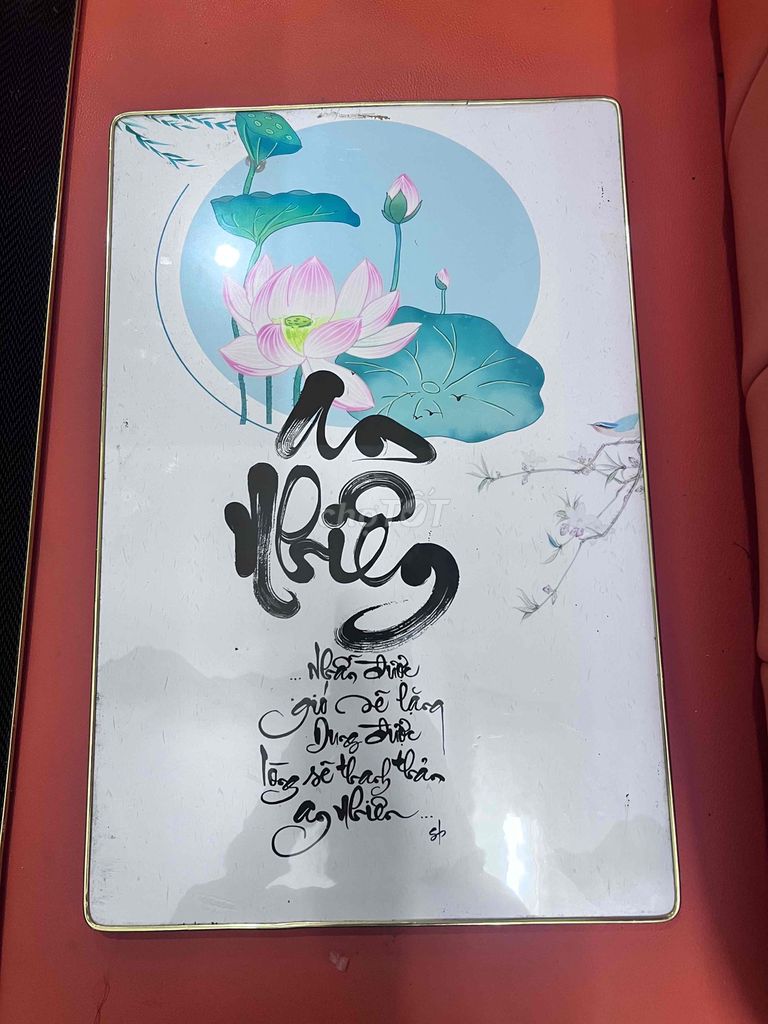 Tranh treo tường 45x30 cm. Mua bán Đồ sưu tầm, đồ cổ tại Quận Tây Hồ Hà Nội được đăng bởi LAN hình 1