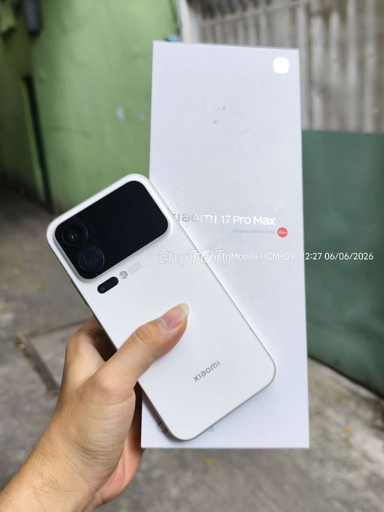 Xiaomi Mi 17 Pro Max 16/512GB Trắng. Mua bán Điện thoại tại Quận Gò Vấp Tp Hồ Chí Minh được đăng bởi Thanh Tri hình 1