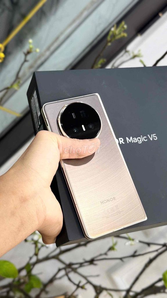 Honor Magic V5 512GB Vàng Đã sử dụng. Mua bán Điện thoại tại Quận Hoàng Mai Hà Nội được đăng bởi hoàng nguyễn hình 1