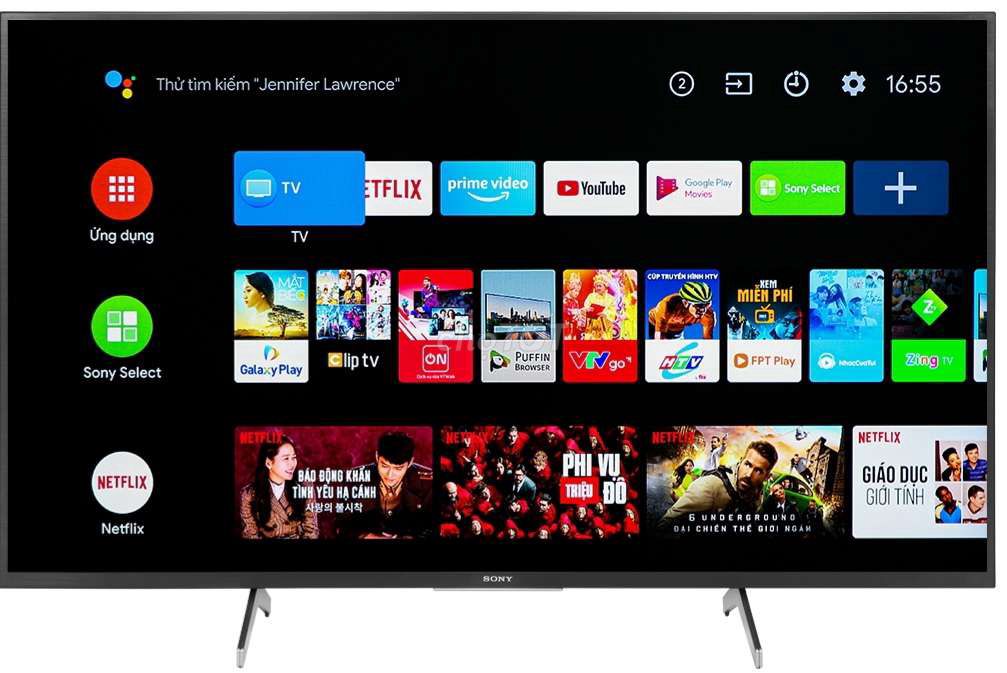 Siêu phẩm Sony 55 inch dòng cao cấp màn 120Hz