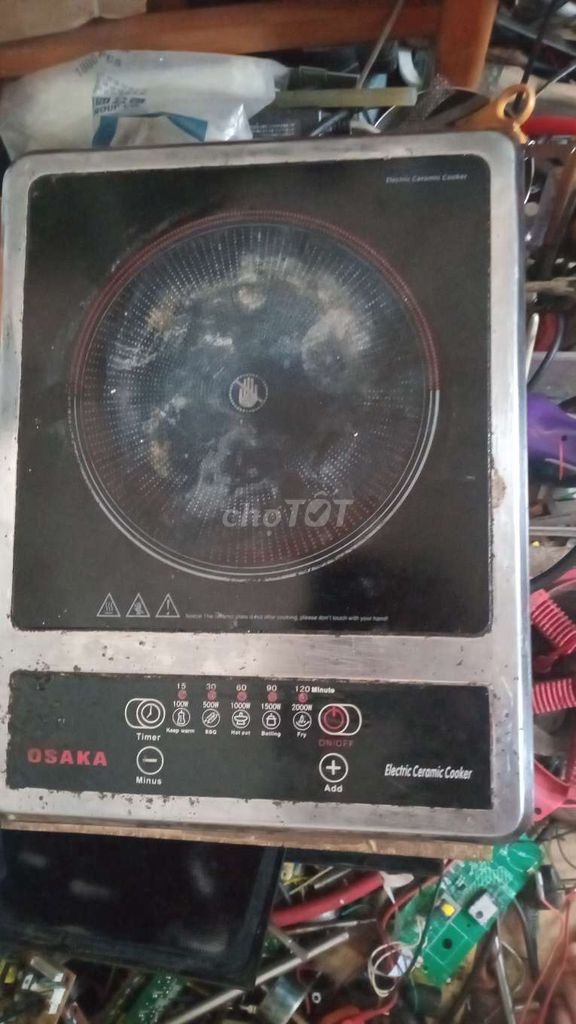 Bếp hồng ngoại Osaka Electric Ceramic Cooker. Mua bán Bếp, lò, đồ điện nhà bếp tại Quận Hải An Hải Phòng được đăng bởi Tuan Tran hình 1