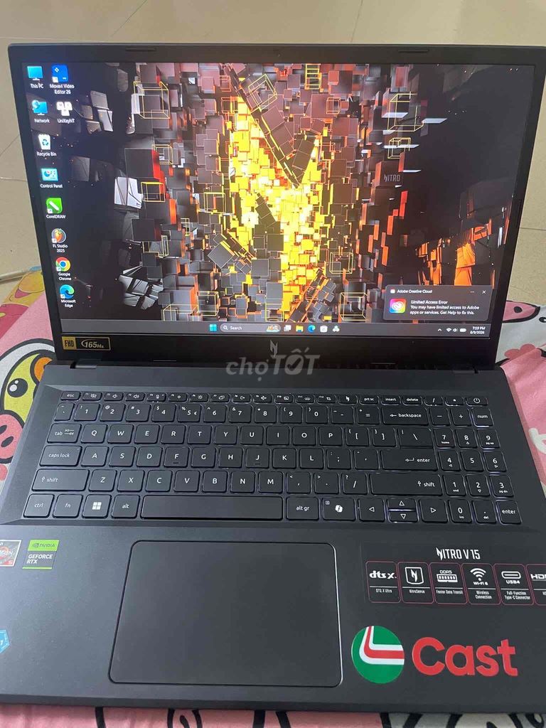 Acer Nitro V15 ANV15-41 Ryzen 5 16GB/477GB SSD RTX. Mua bán Laptop tại Quận Bình Thạnh Tp Hồ Chí Minh được đăng bởi Phạm Ý hình 1